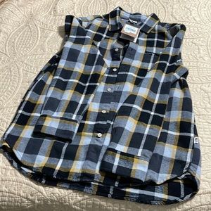NWT The North Face flannel shirt